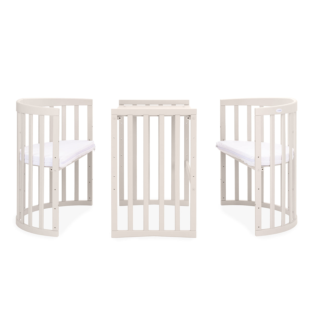 OVALES BABYBETT 7-IN-1 - WALDIN CASHMERE