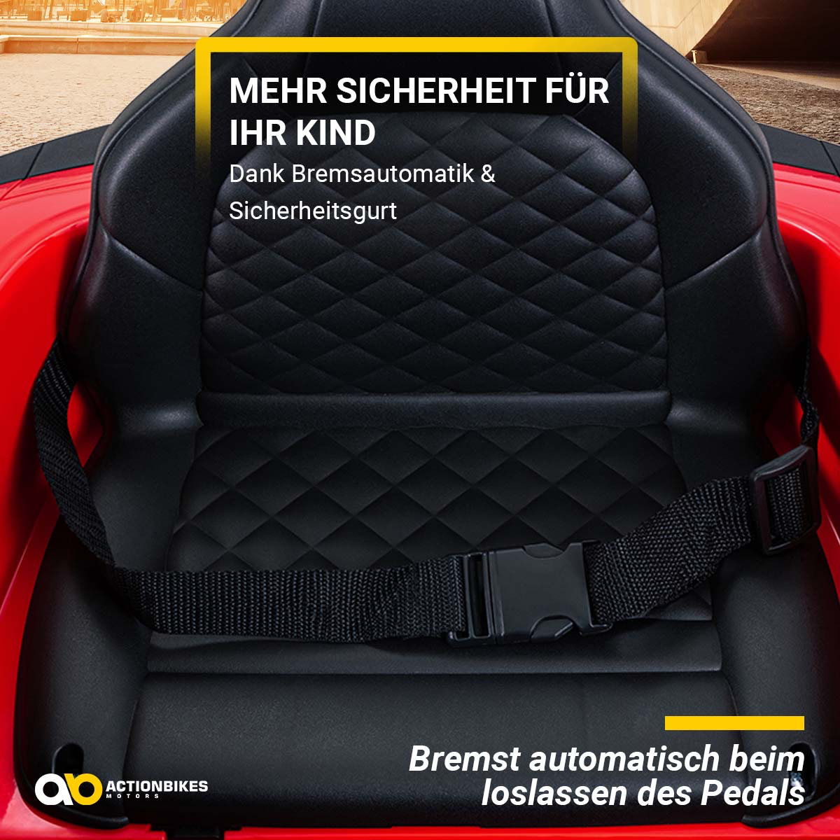 Kinder-Elektroauto Audi R8 Spyder lizenziert, 60 Watt, LED-Scheinwerfer, Musik, Hupe, Fernbedienung