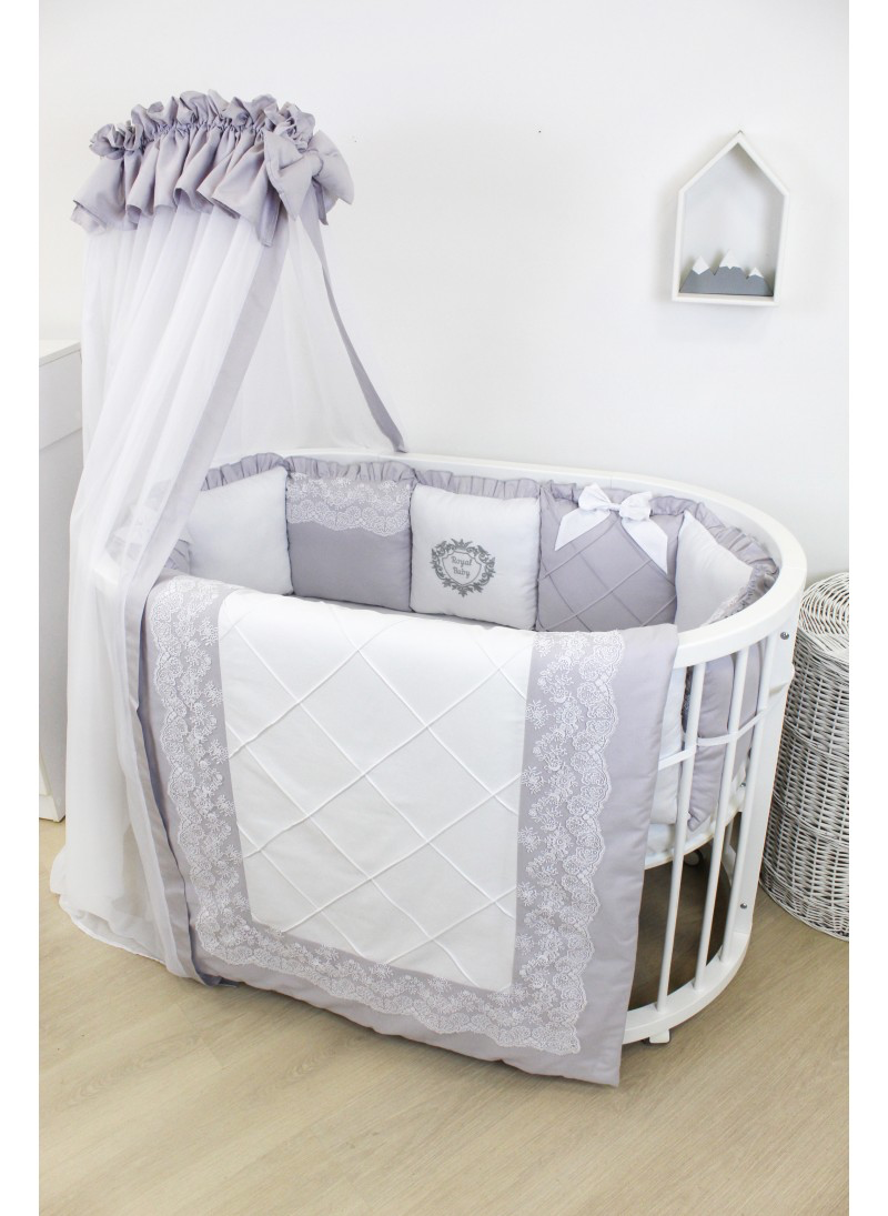 Bettwäsche-Set „Royal Baby“ - GRAU