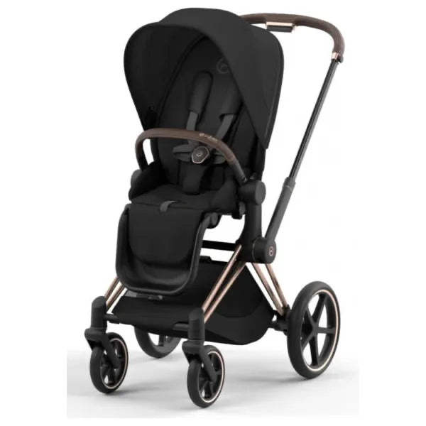 CYBEX PRIAM Set Gestell in Roségold - Sepia Black