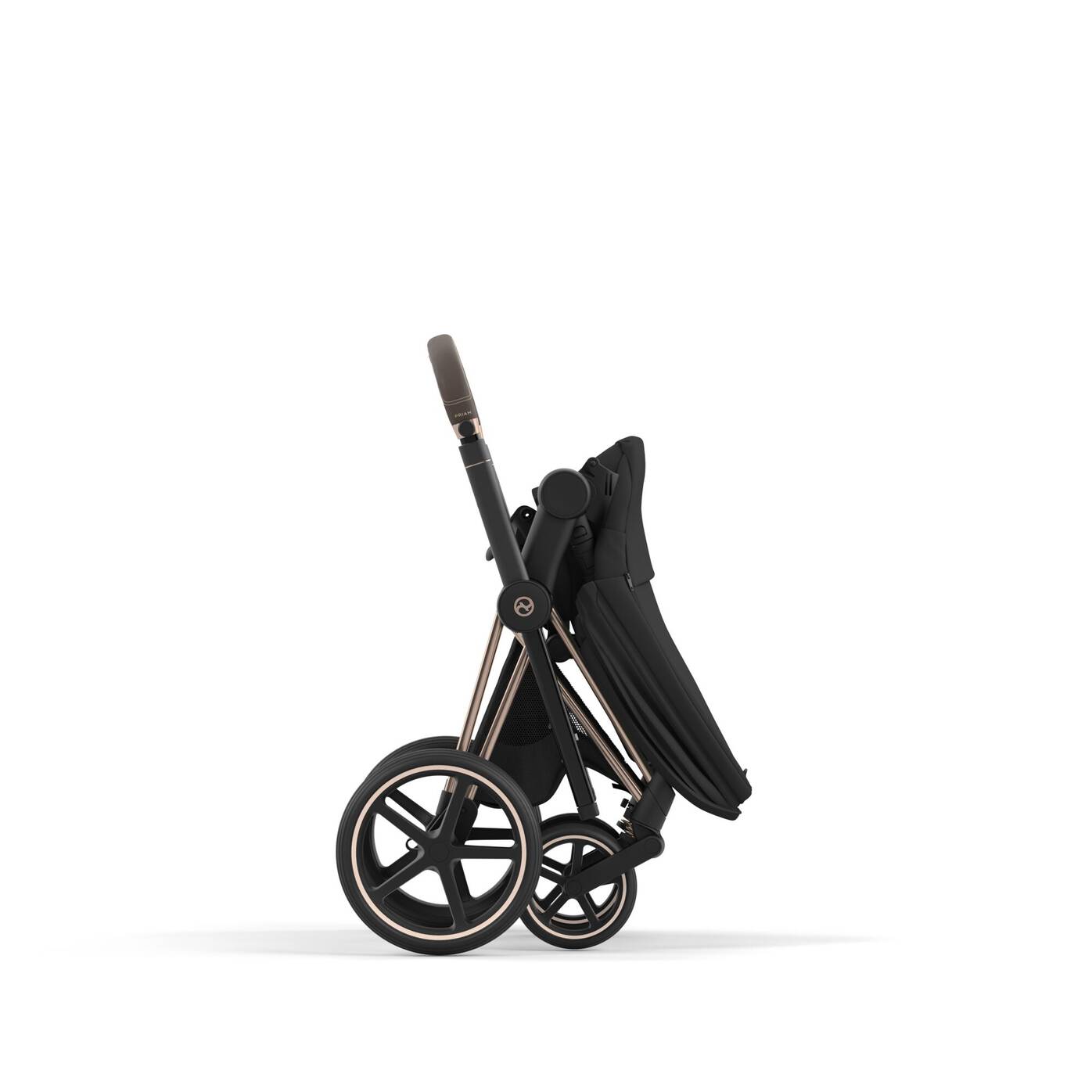 CYBEX PRIAM Set Gestell in Roségold - Sepia Black