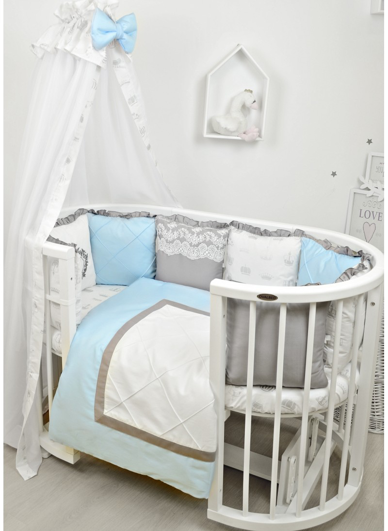 Bettwäsche-Set „Royal Baby“ - BLAU