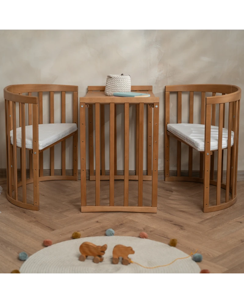 OVALES BABYBETT 7-IN-1 - WALDIN VINTAGE EDITION