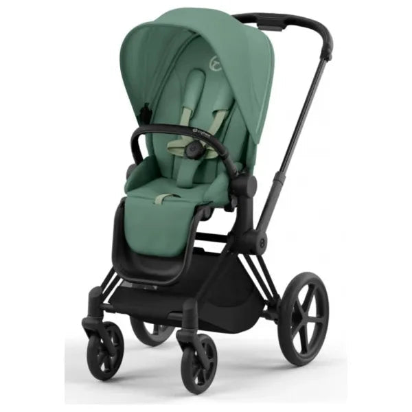 CYBEX PRIAM Set Gestell in Matt Black - Leaf Green