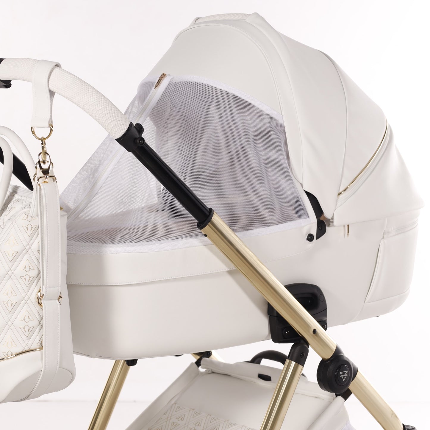 JUNAMA ELLEGANTE ArtDeco - WHITE
