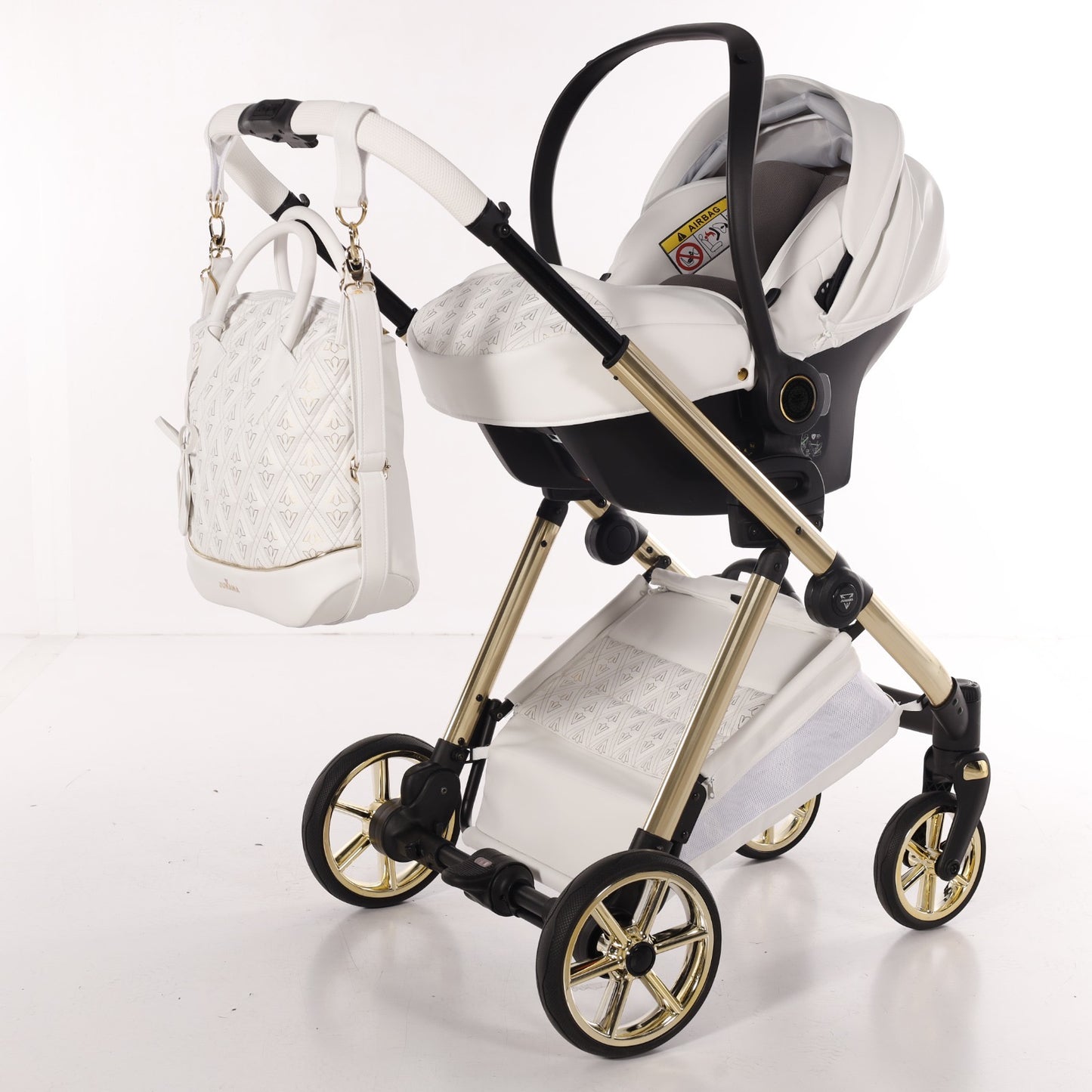 JUNAMA ELLEGANTE ArtDeco - WHITE