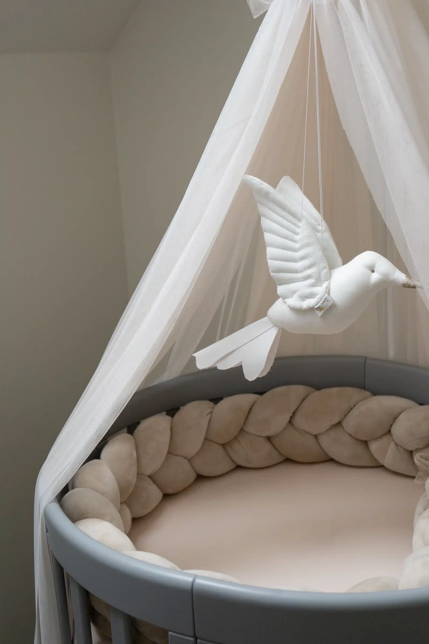 Bettnestchen - Beige 210cm (Velours)