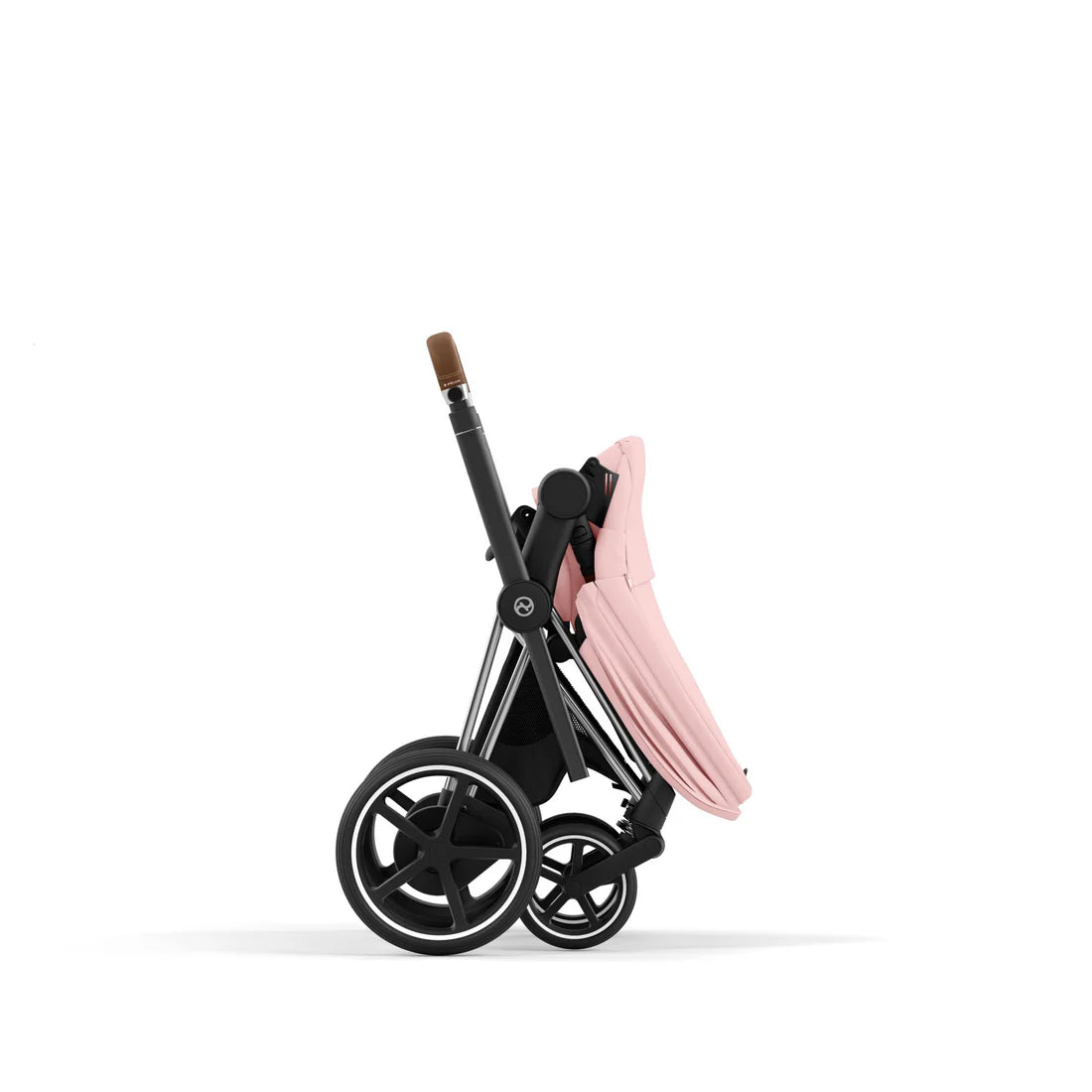 CYBEX e-PRIAM Set Gestell in Chrome Brown - Peach Pink