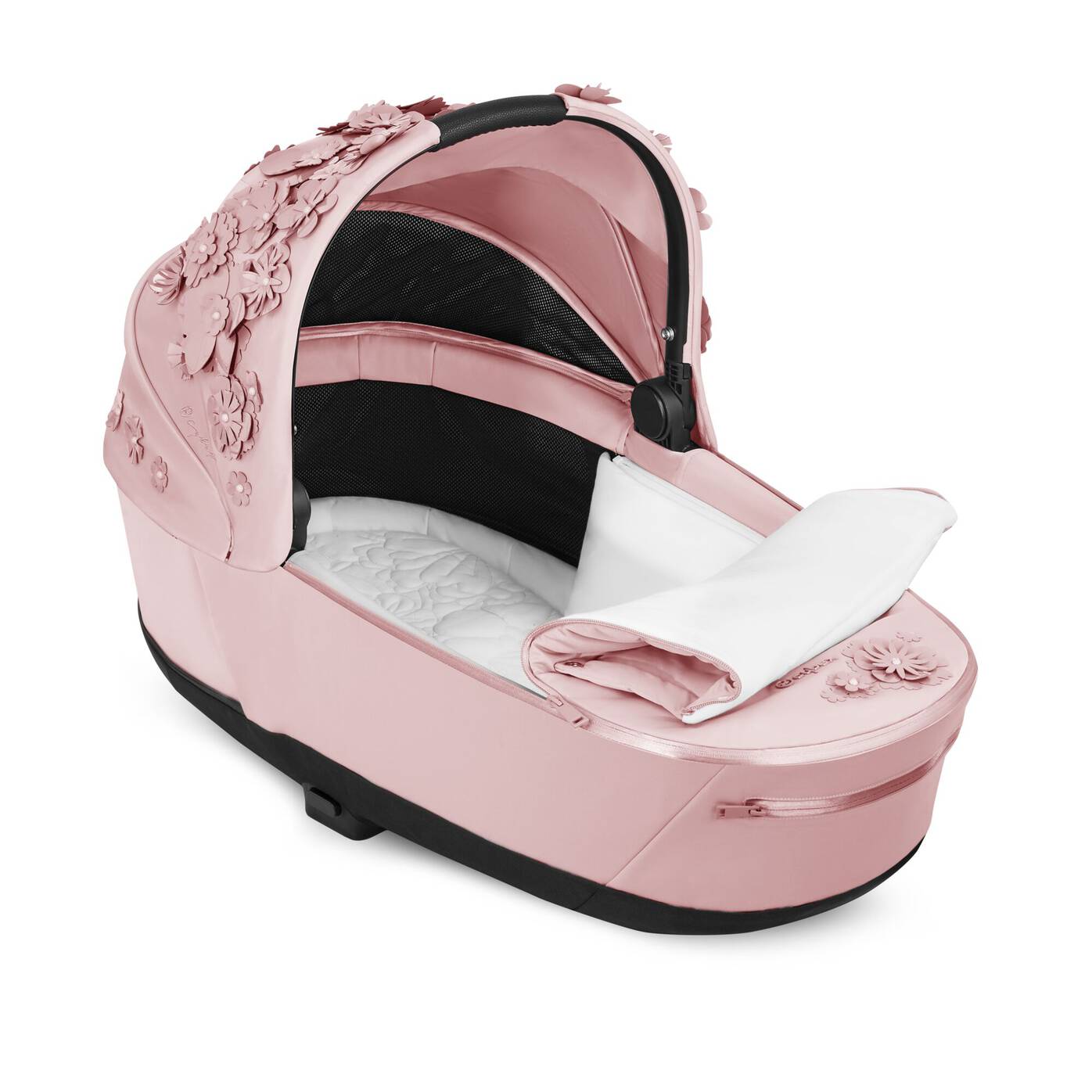 Priam Lux Carry Cot Babywanne - Pale Blush