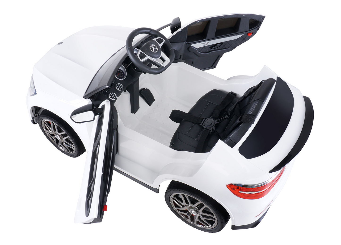 Kinder-Elektroauto Mercedes AMG GLC 63S Coupé, 4x4-Antrieb, Fernbedienung, 140 Watt, LED, EVA-Reifen