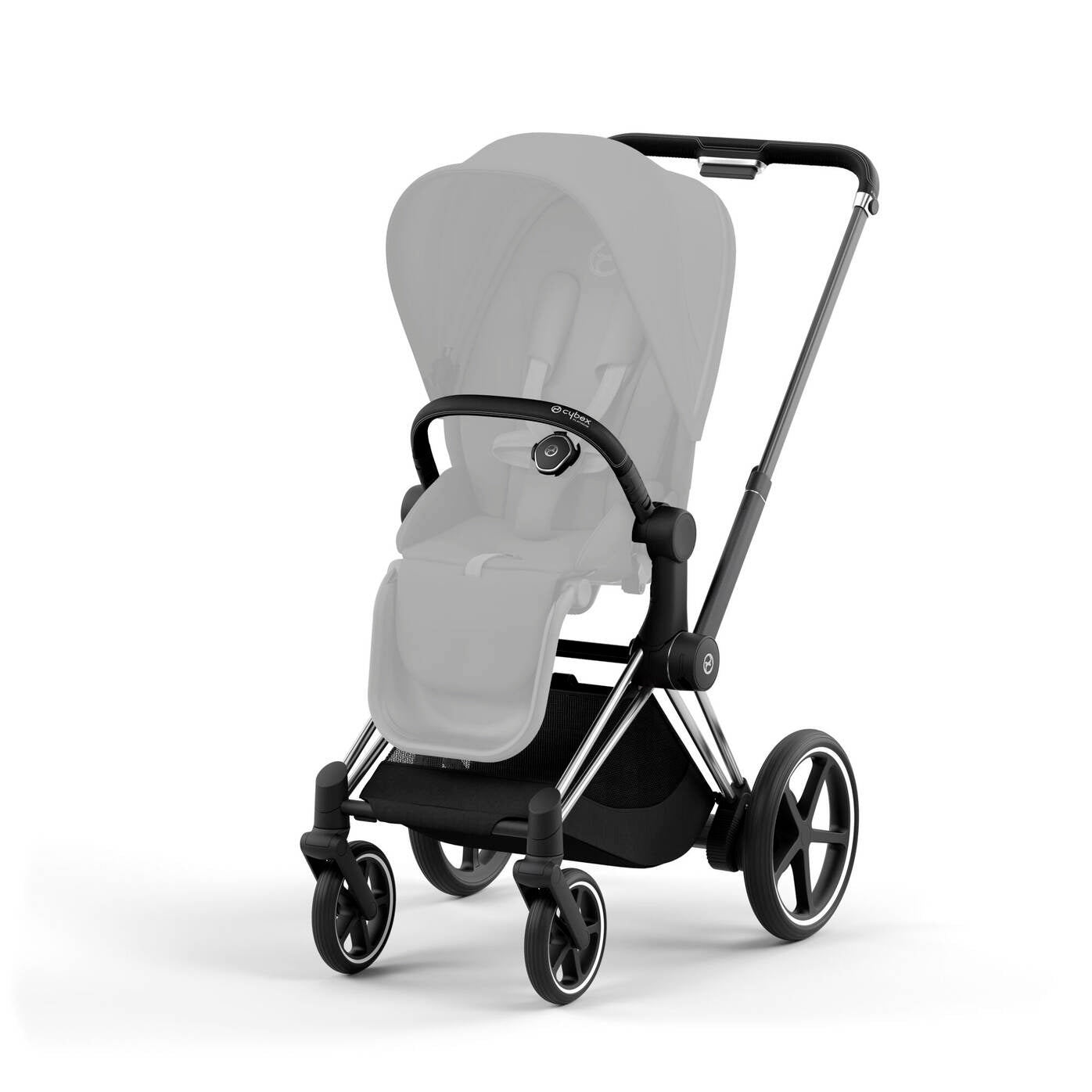 CYBEX - e-Priam Rahmen - Chrome with Black Details