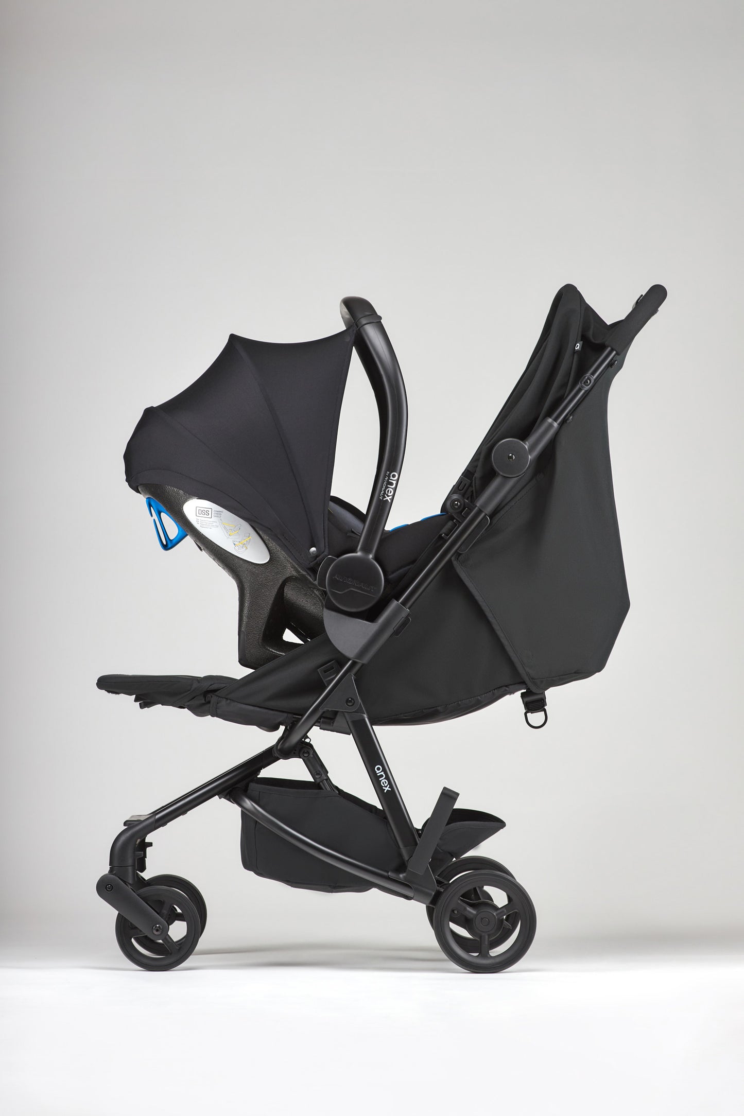 Anex Autositz-Adapter für Anex Air-Z und Air-Z Plus Rahmen