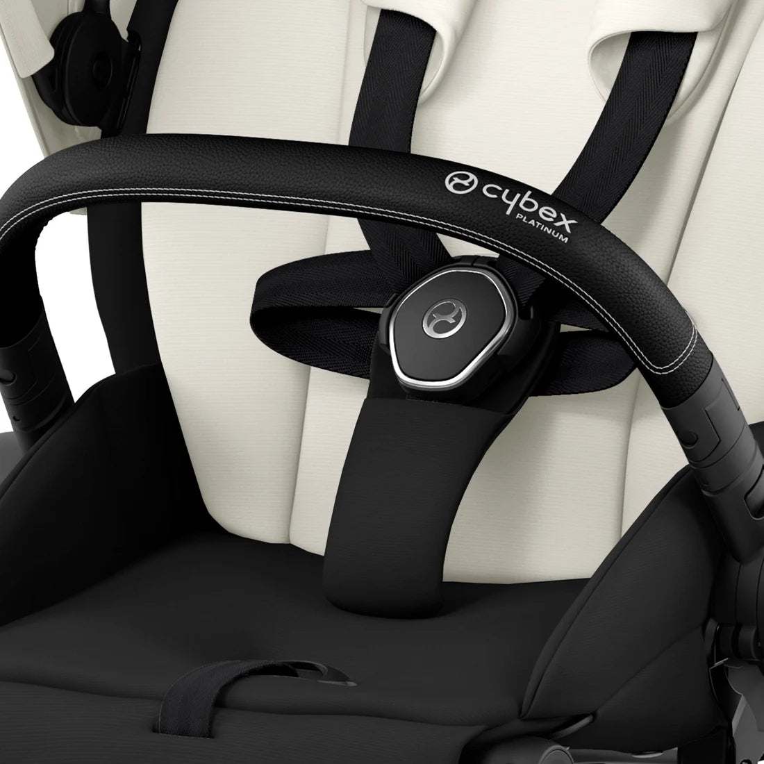 CYBEX e-PRIAM Set Gestell in Chrome Black - Off White