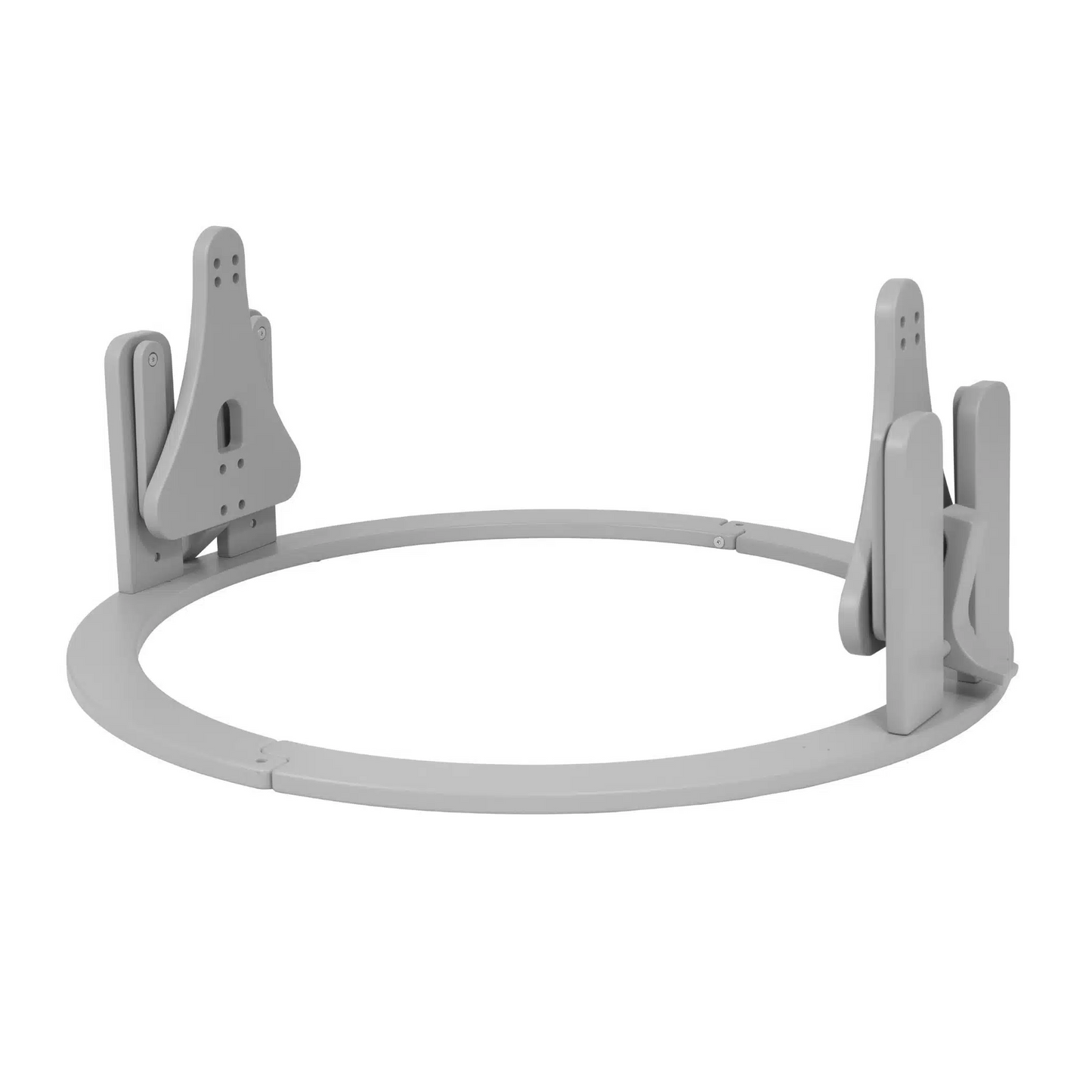 Wiegenaufsatz für 7-in-Babybett OVAL Grau
