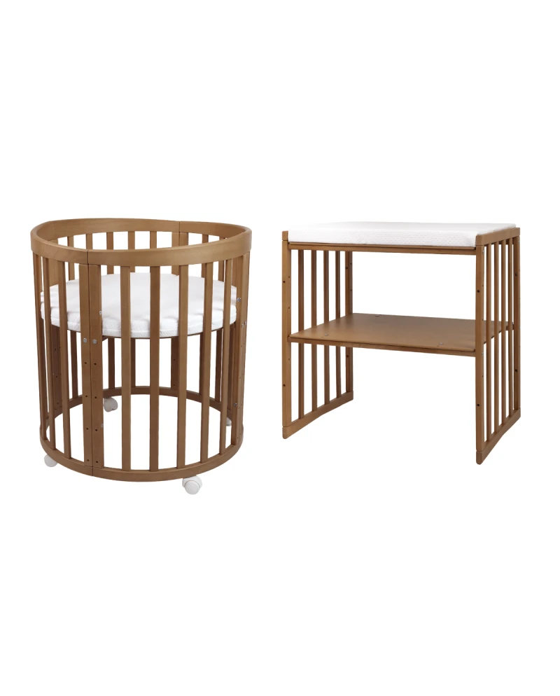 OVALES BABYBETT 7-IN-1 - WALDIN VINTAGE EDITION