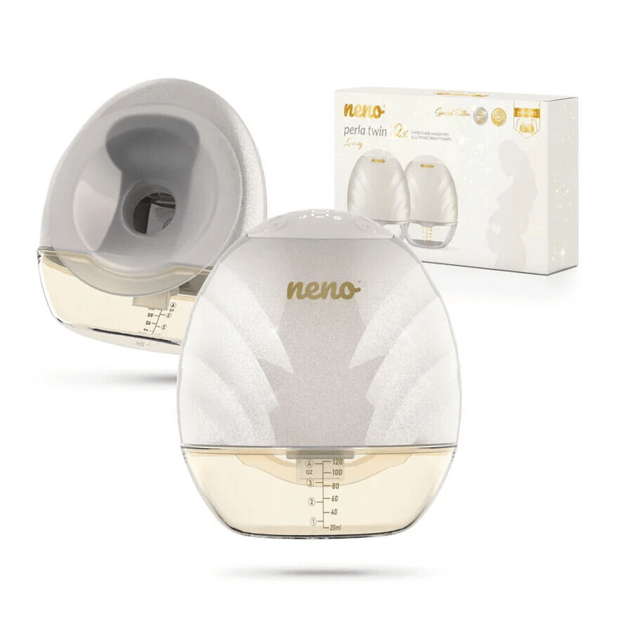 Neno Perla Twin – zwei elektronische 3-Phasen-Freisprech-Milchpumpen