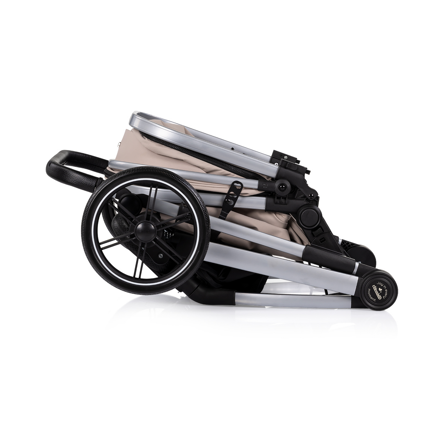 3-in-1 BABY-TRANSFORMATIONSKINDERWAGEN "PEARL" - LATTE
