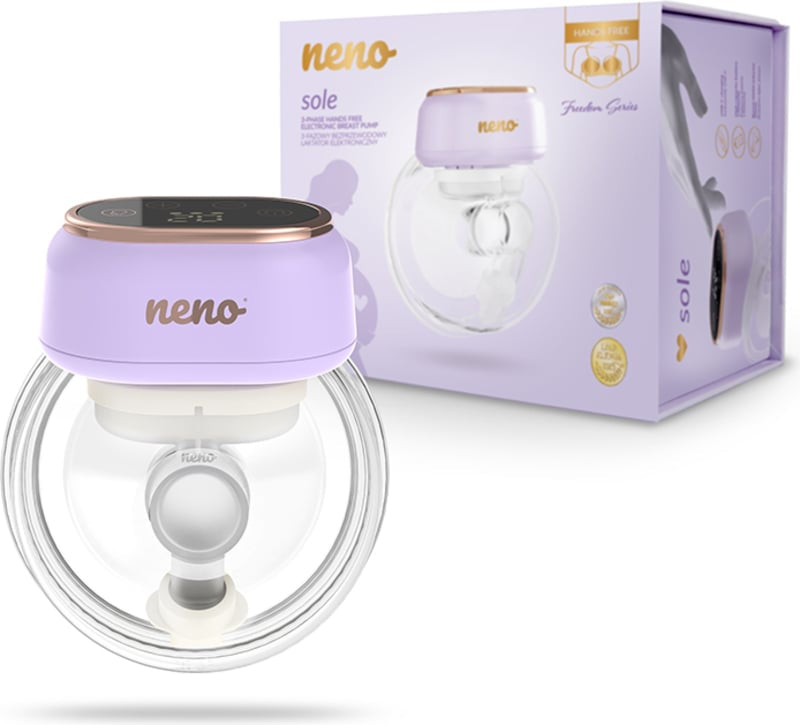 Neno Sole – 3-phasige elektronische Freisprech-Milchpumpe