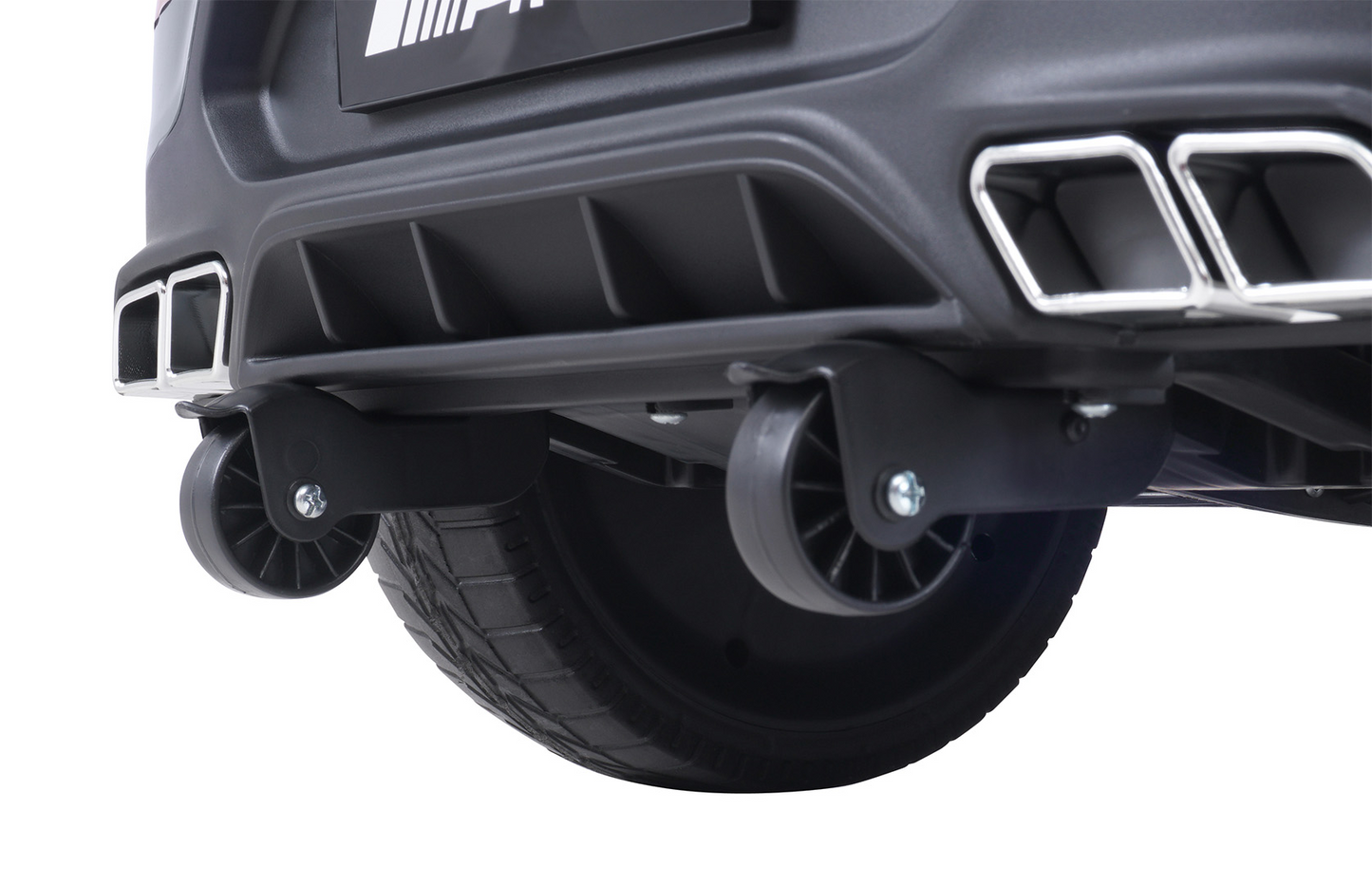 Kinder-Elektroauto Mercedes AMG GLC 63S Coupé, 4x4-Antrieb, Fernbedienung, 140 Watt, LED, EVA-Reifen