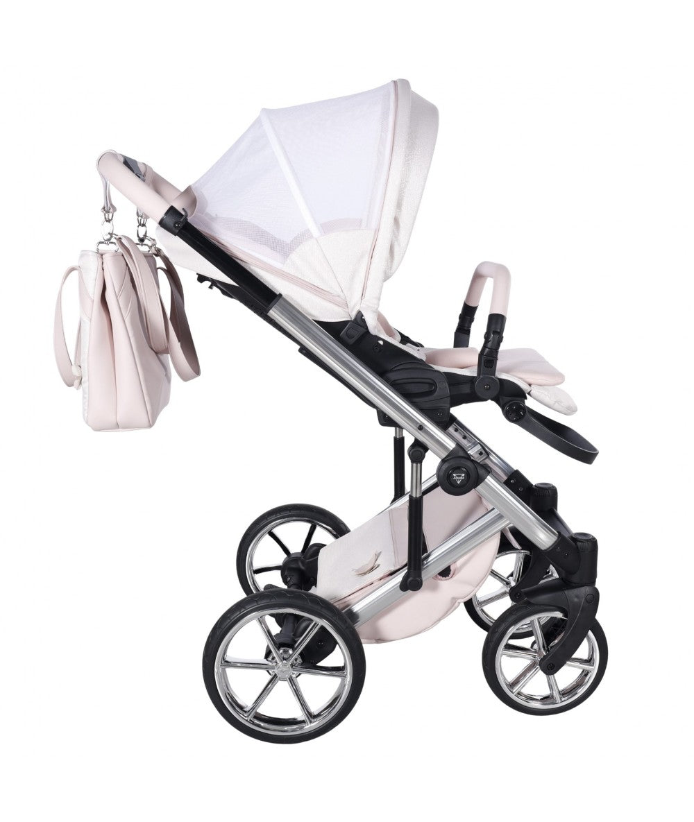 Junama Diamond Le Fleur Kombi-Kinderwagen - Pink
