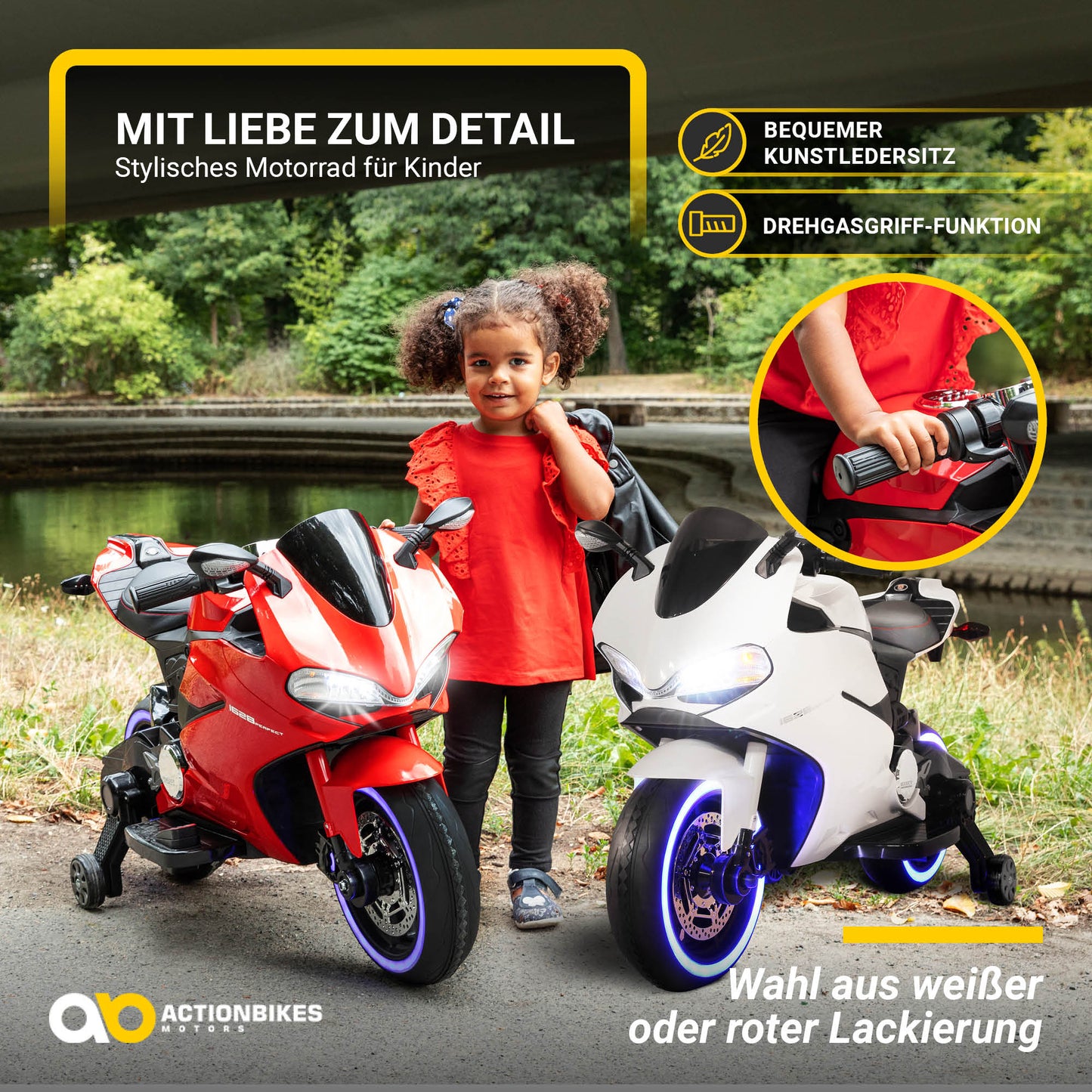 Kindermotorrad 1299SS