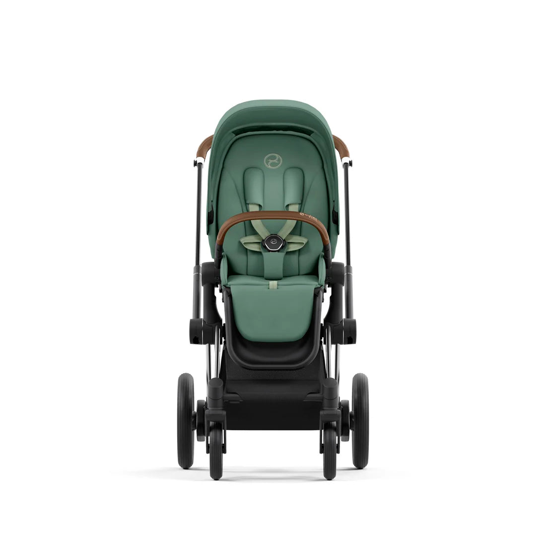 CYBEX e-PRIAM Set Gestell in Chrome Brown - Leaf Green