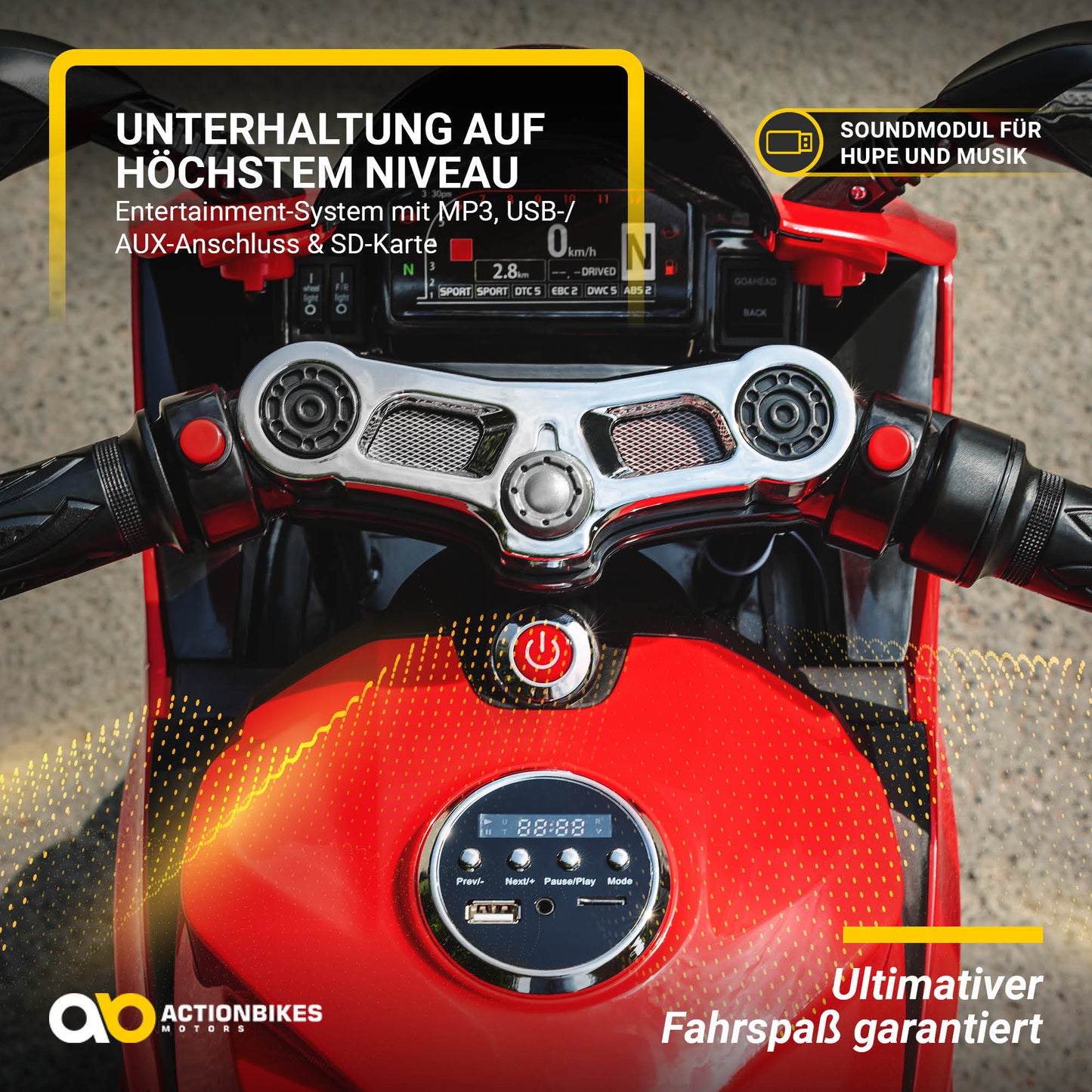 Kindermotorrad 1299SS