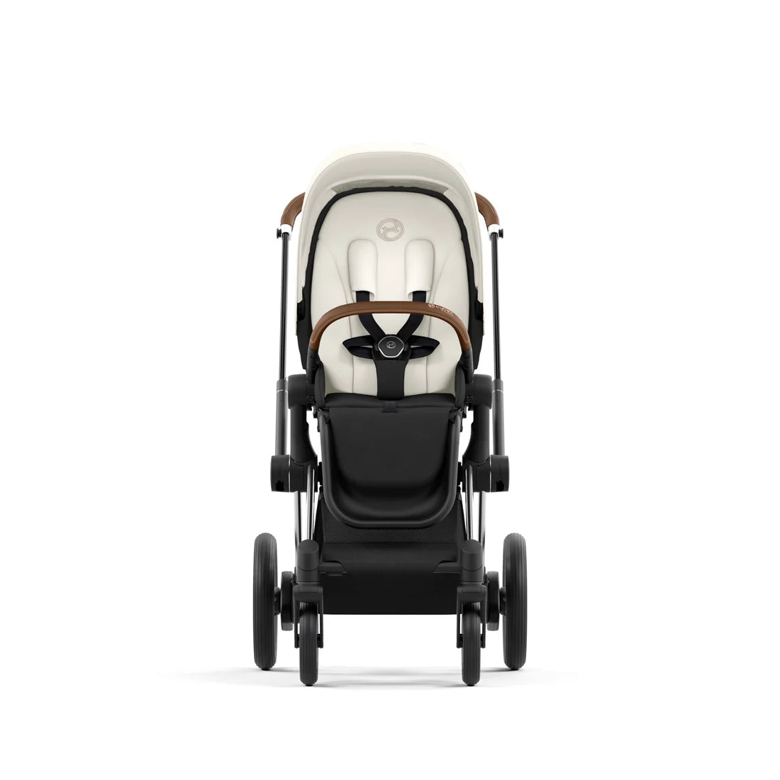 CYBEX PRIAM Set Gestell in Chrome Brown - Off White