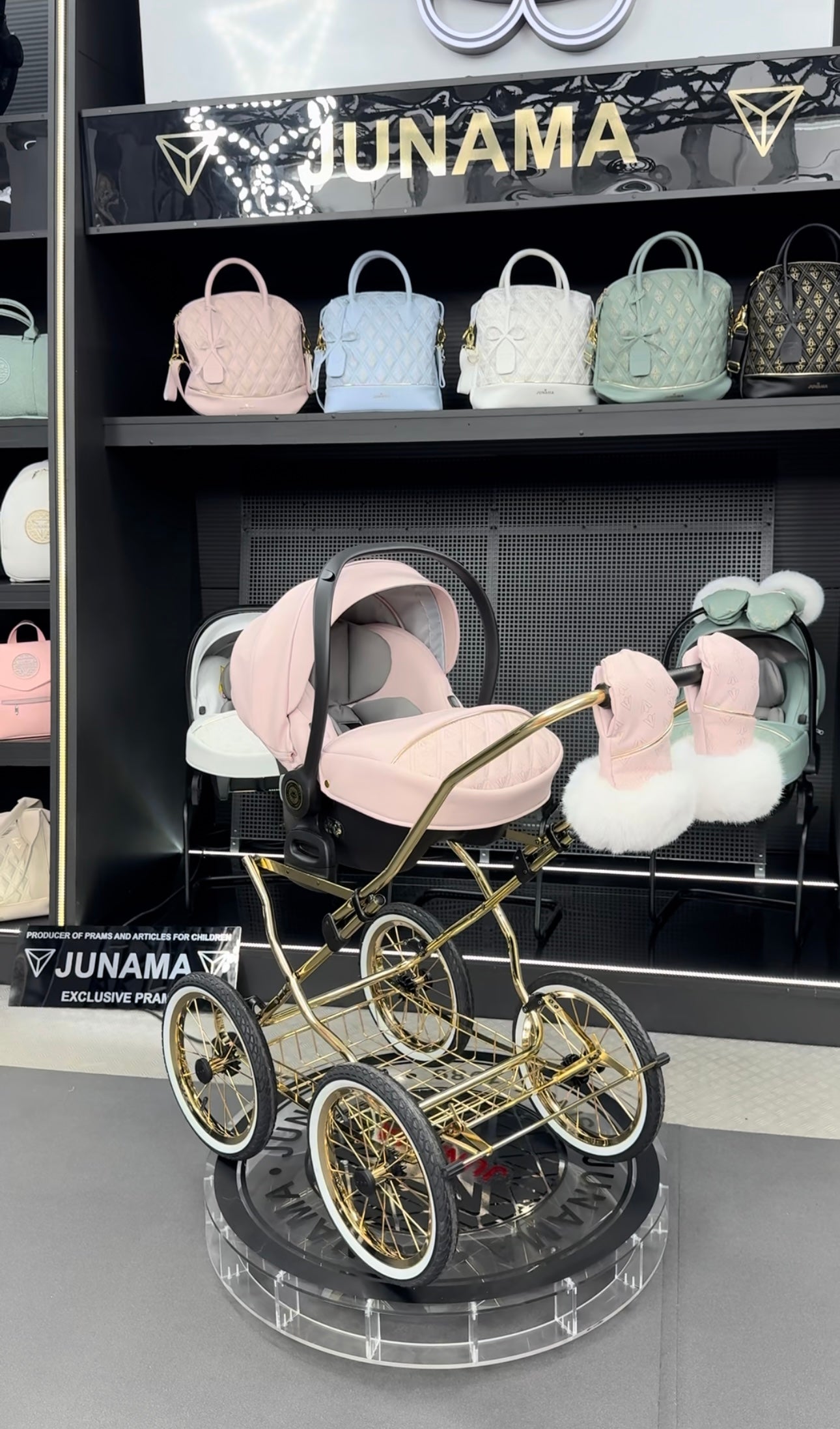 JUNAMA ELLEGANTE ArtDeco - PINK RETRO