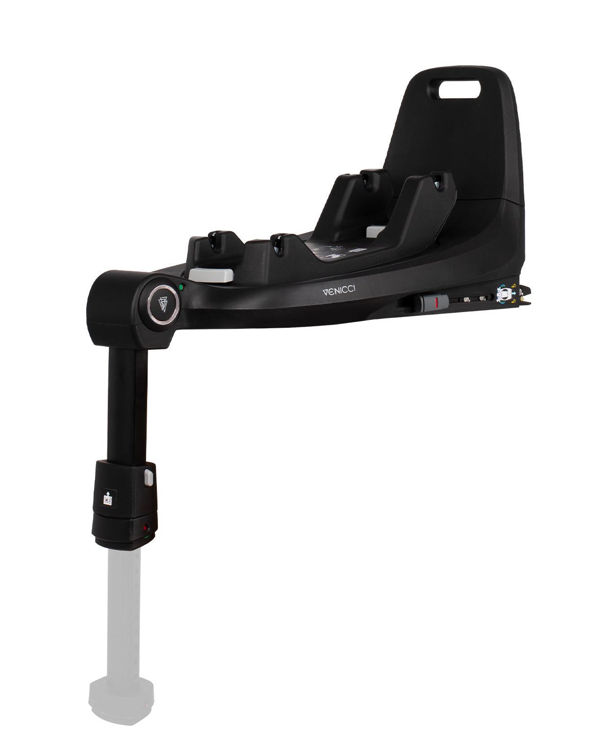 VENICCI CLARO „ALMOND“ - 4-in-1 Kinderwagen + 360Grad ISOFIX STATION