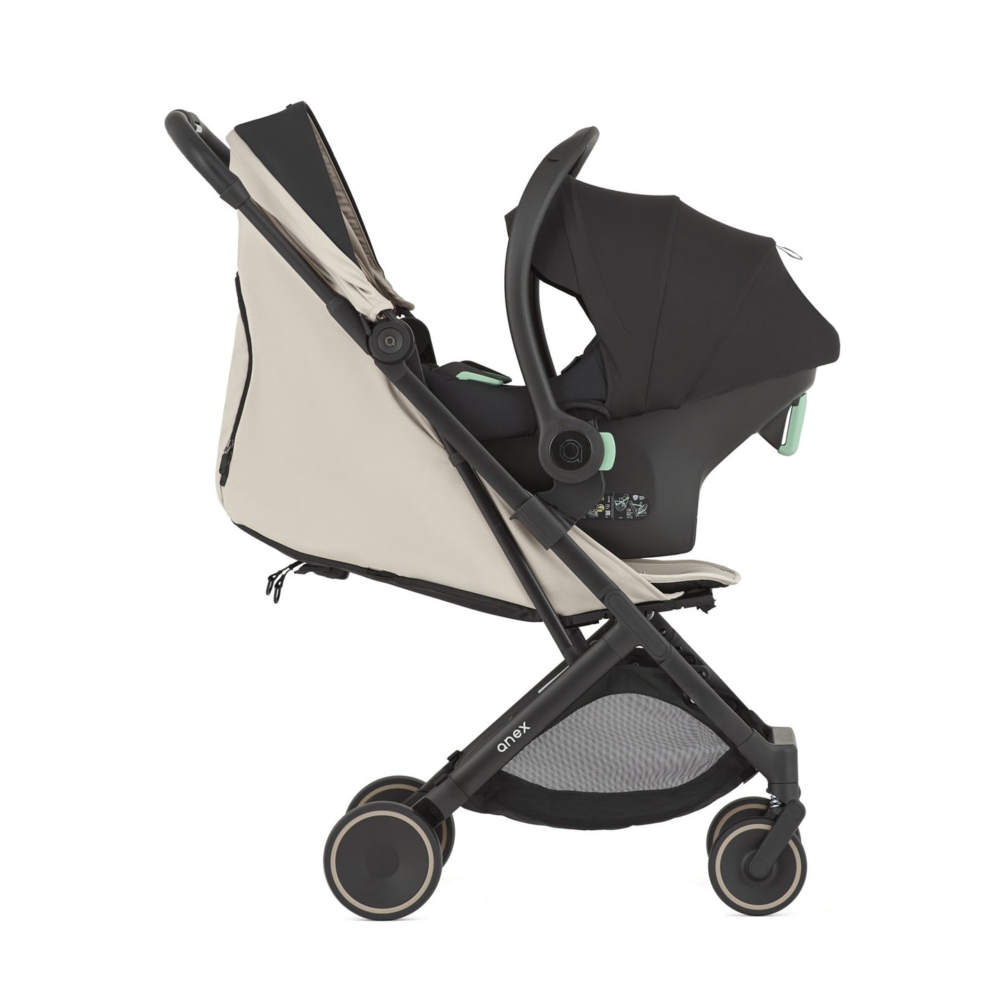 Anex Autositz-Adapter für Anex Air-X² Rahmen