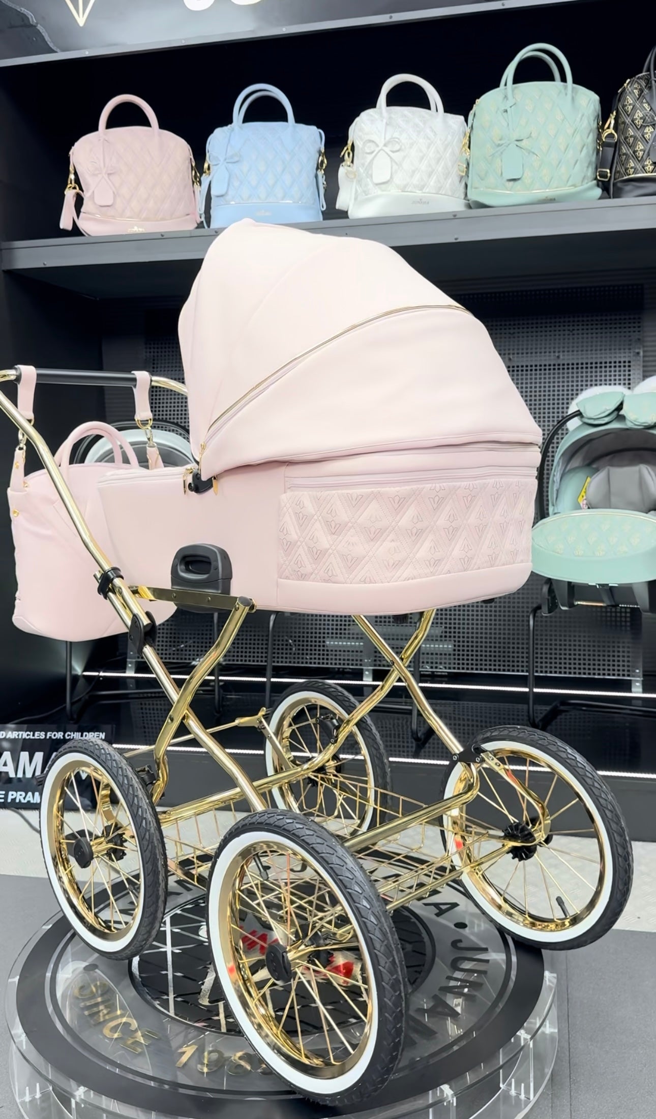 JUNAMA ELLEGANTE ArtDeco - PINK RETRO