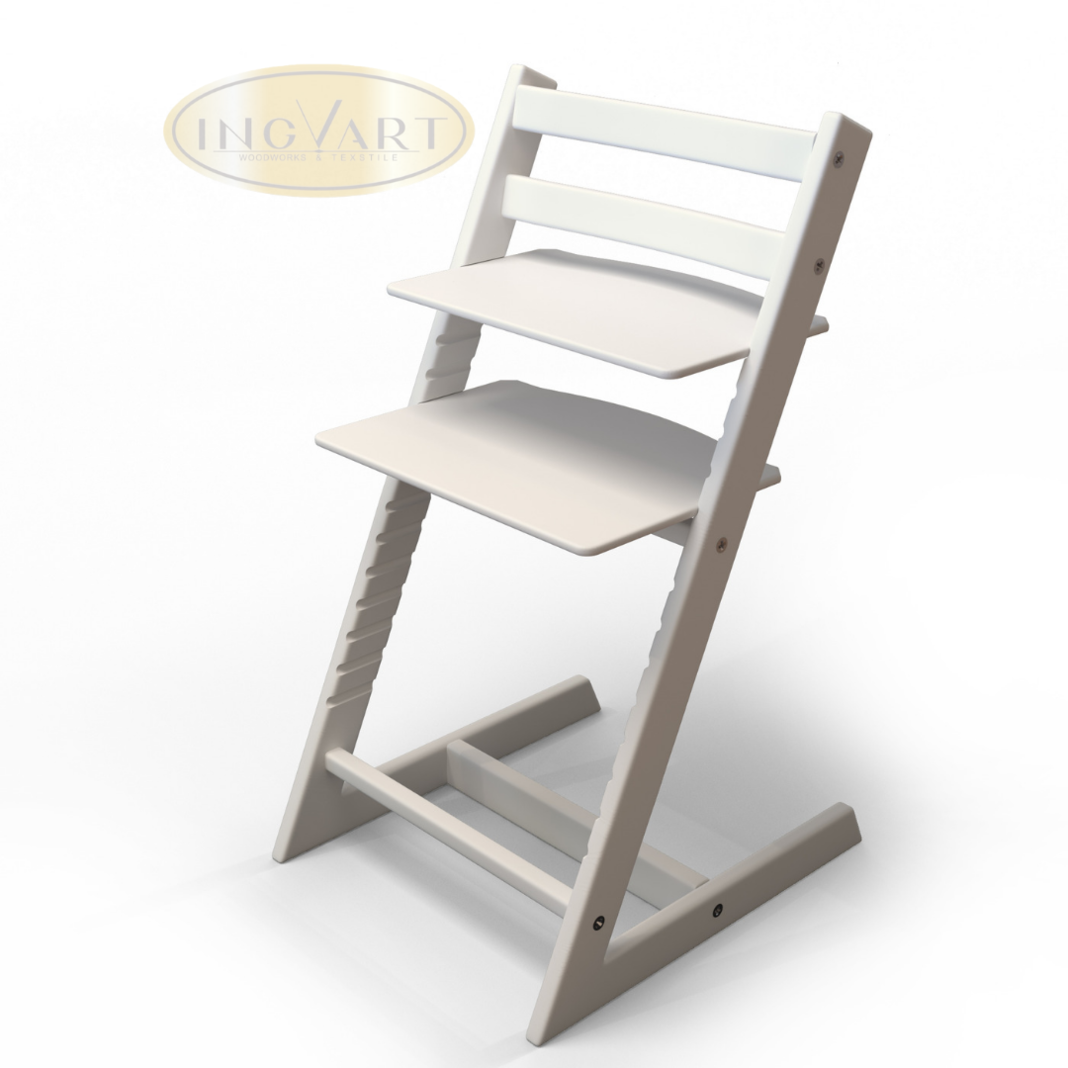 Baby Fix multifunktionaler Holzhochstuhl, Farbe Grau