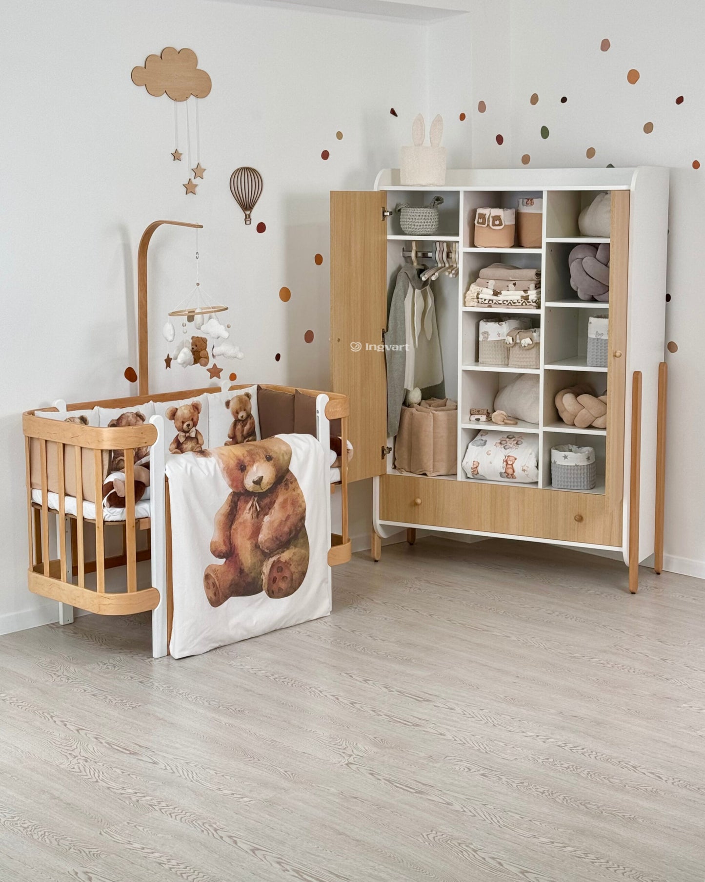 Bettwäsche-Set „Bärte“