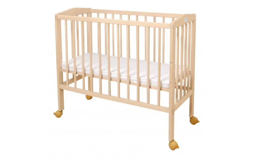 Beistellbett 2in1 mit Bezug NATURAL