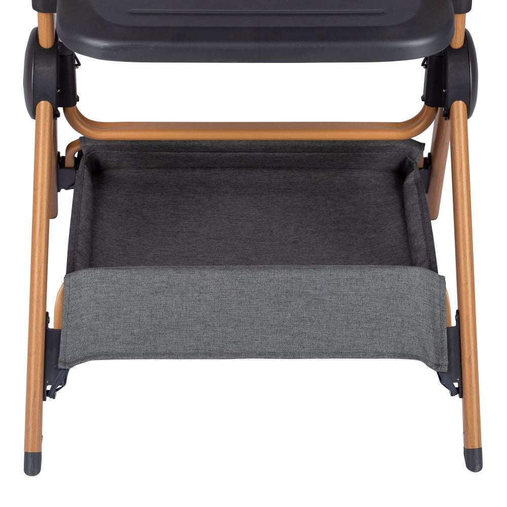FreeON 2-in-1 Beistellbett und Hochstuhl Nest & Feed, grau