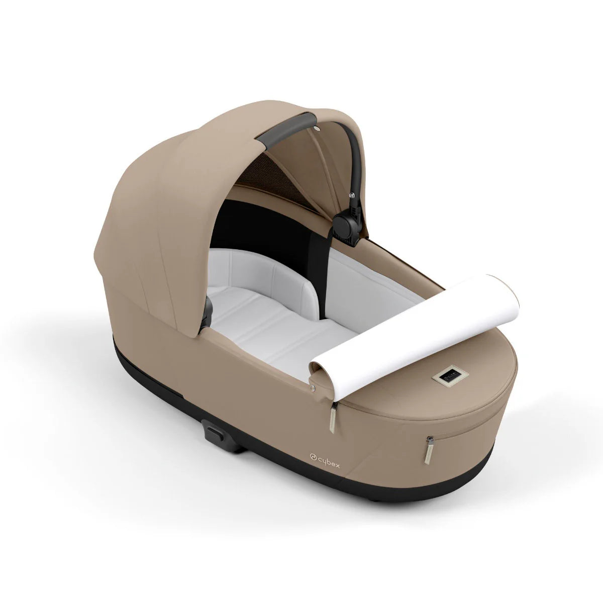 CYBEX e-PRIAM Set Gestell in Chrome Black - Cozy Beige
