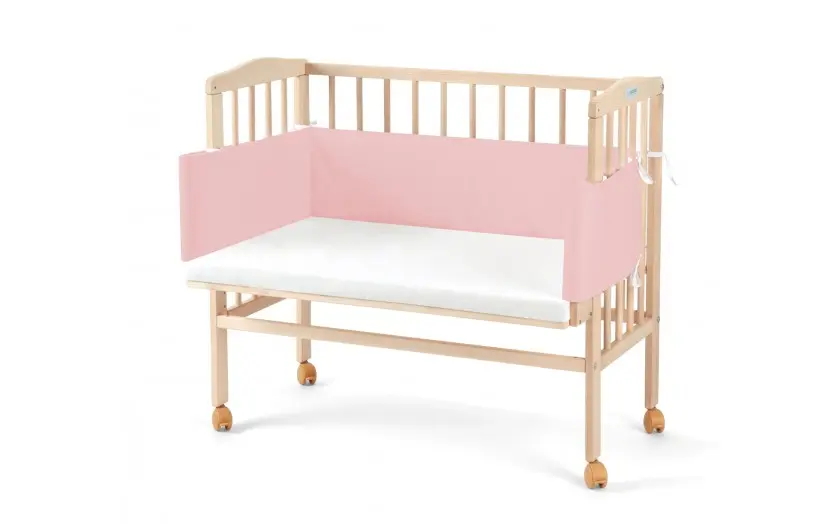 Beistellbett 2in1 mit Bezug NATURAL