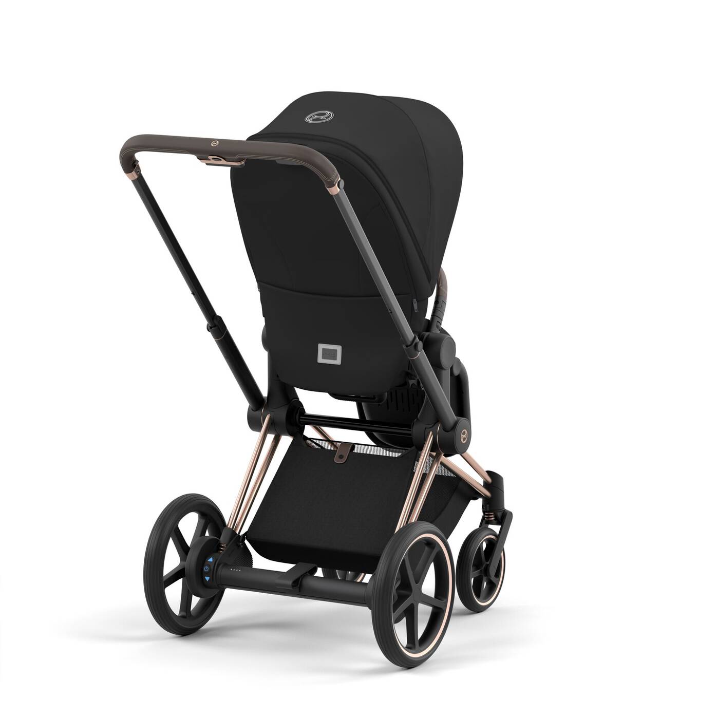 CYBEX e-PRIAM Set Gestell in Roségold - Sepia Black