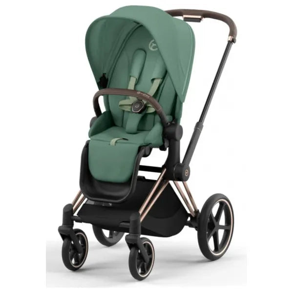 CYBEX PRIAM Set Gestell in Roségold - Leaf Green