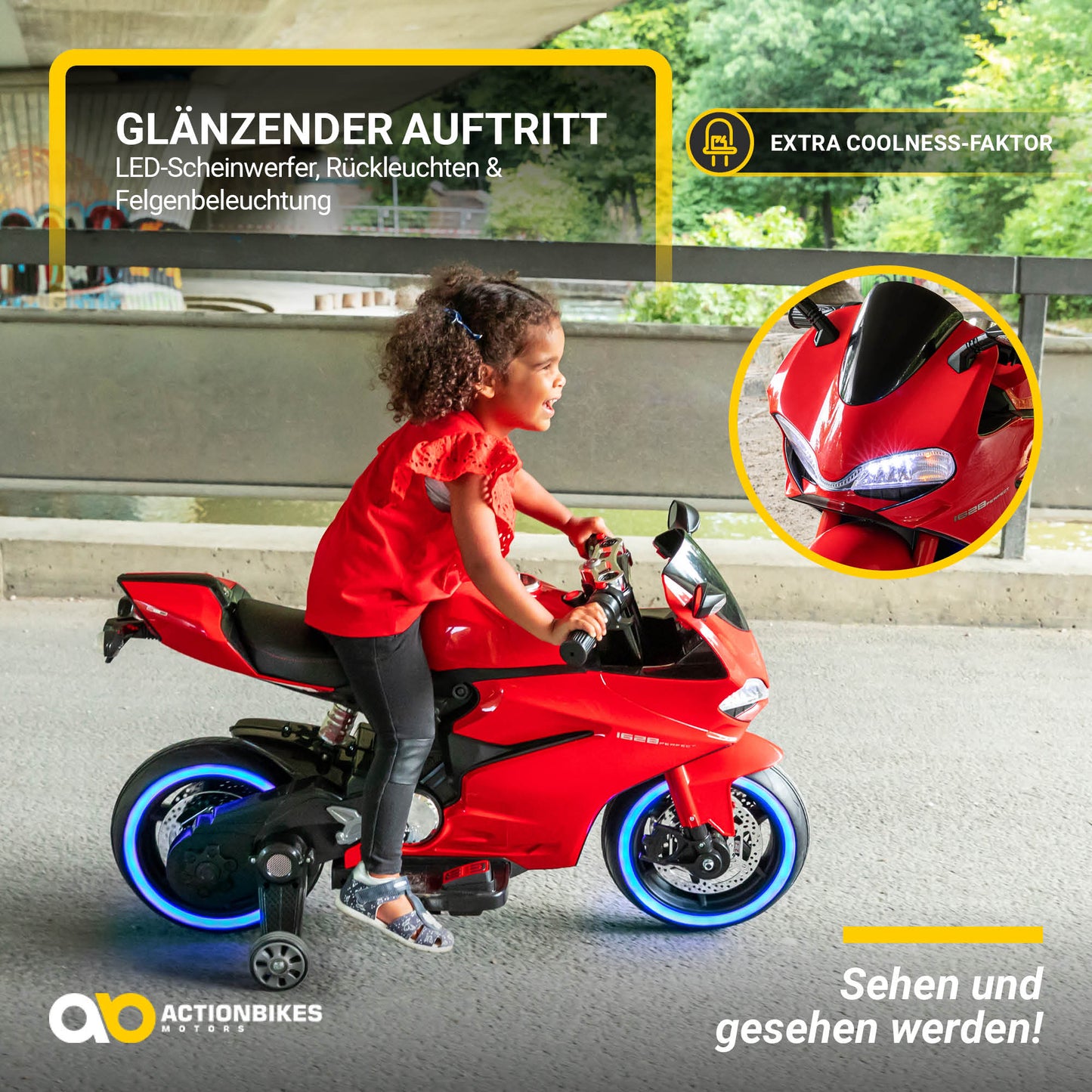 Kindermotorrad 1299SS
