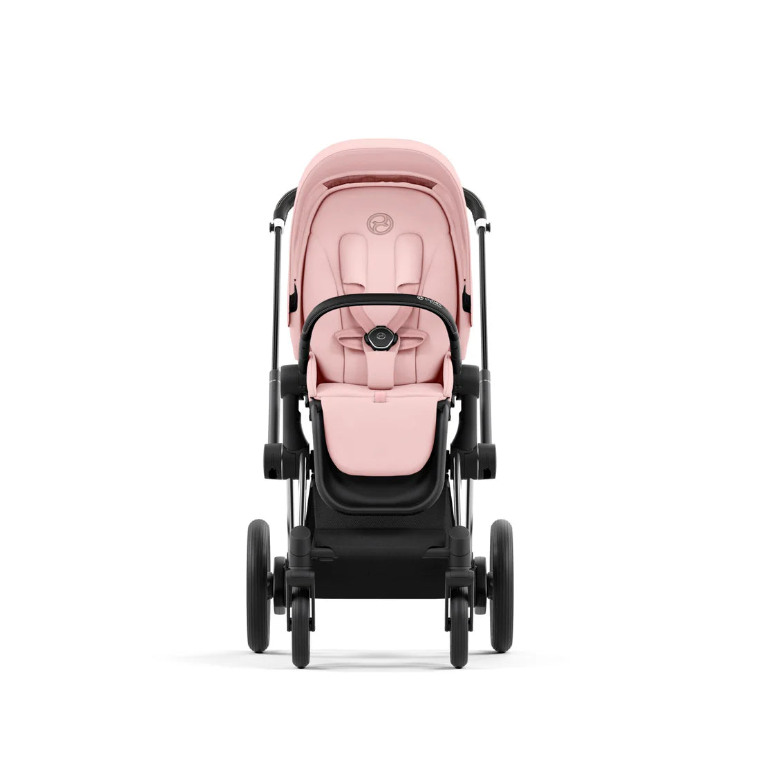 CYBEX e-PRIAM Set Gestell in Chrome Black - Peach Pink