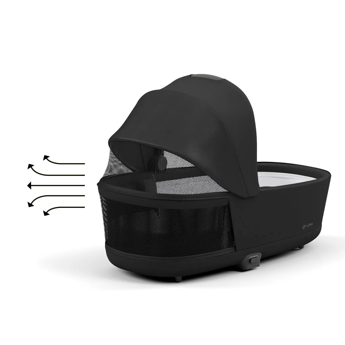 CYBEX e-PRIAM Set Gestell in Chrome Black - Cozy Beige