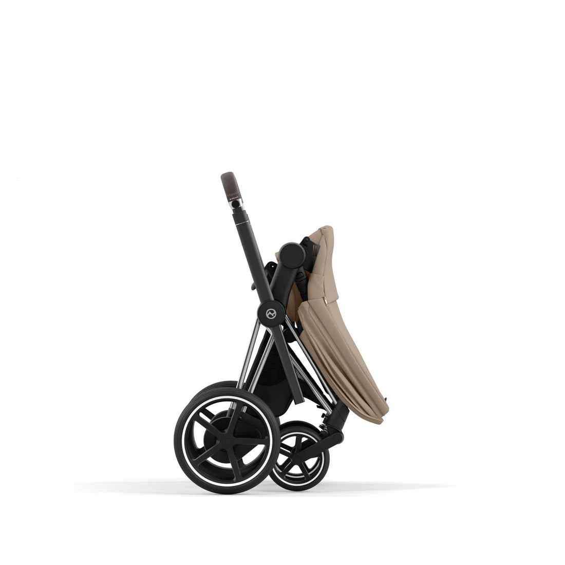 CYBEX e-PRIAM Set Gestell in Chrome Brown - Cozy Beige