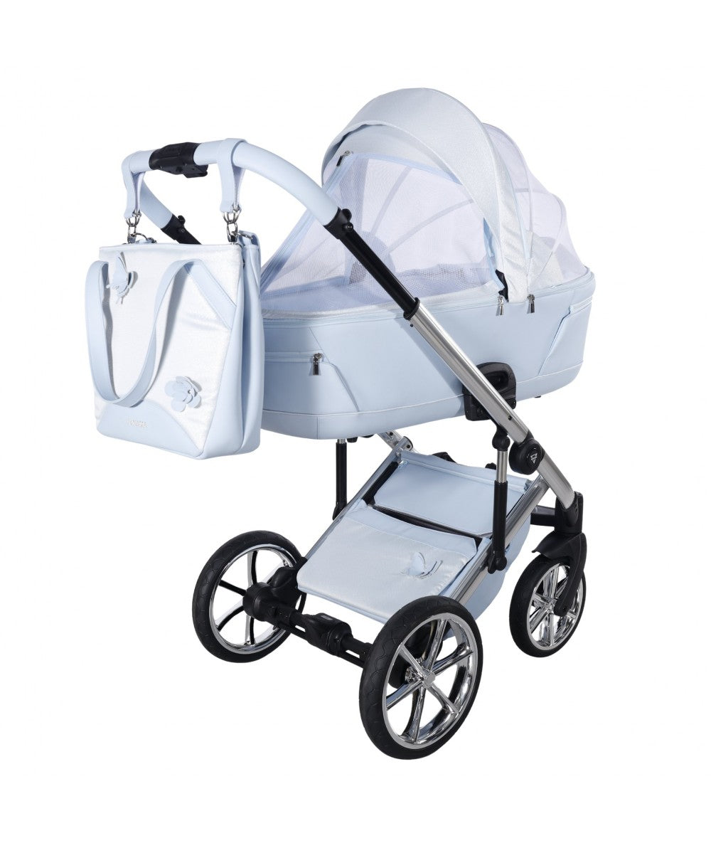 Junama Diamond Le Fleur Kombi-Kinderwagen - Blue
