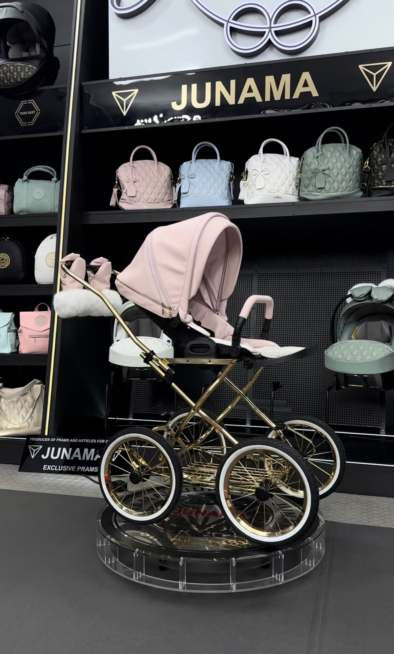 JUNAMA ELLEGANTE ArtDeco - PINK RETRO