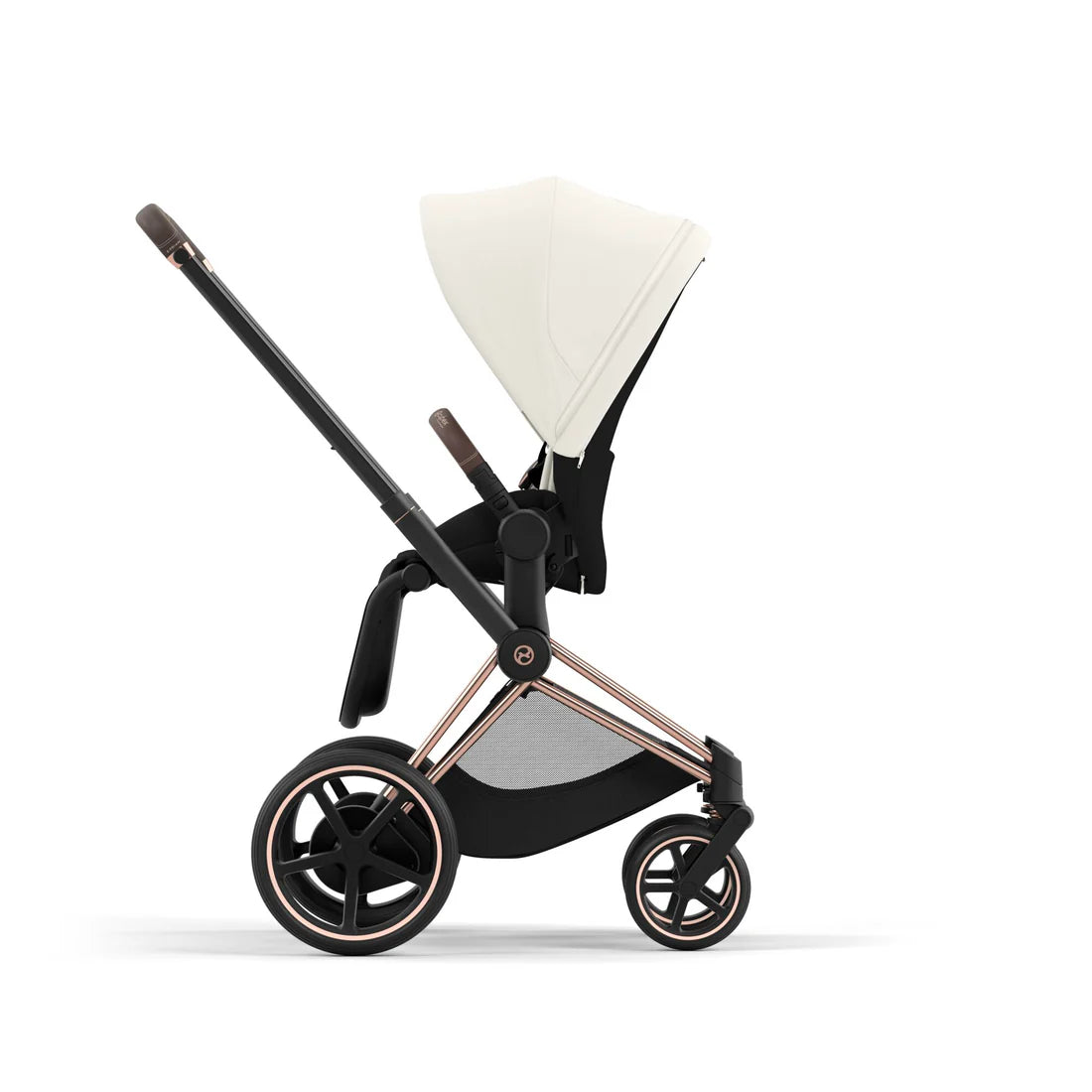 CYBEX e-PRIAM Set Gestell in Roségold - Off White