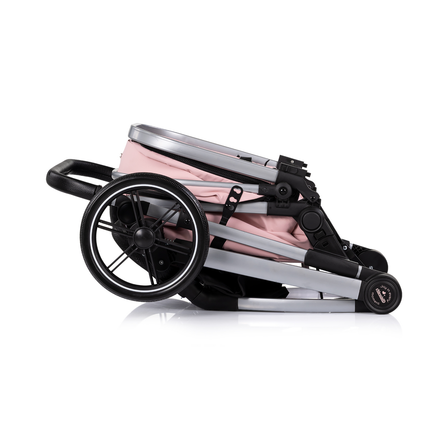 3-in-1 BABY-TRANSFORMATIONSKINDERWAGEN "PEARL" - PUDERROSA