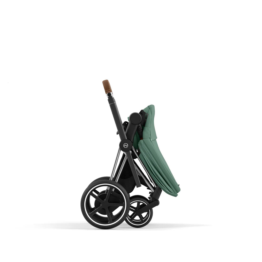 CYBEX PRIAM Set Gestell in Chrome Brown - Leaf Green