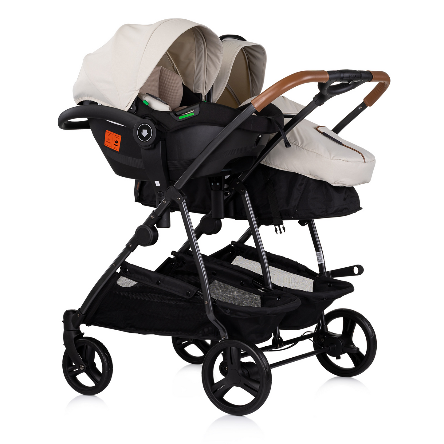 KINDERWAGEN FÜR ZWEI KINDER DUO SMART BISCOTTA